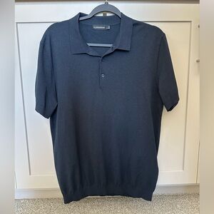 J.Lindeberg Men’s Knit Polo Shirt - L
